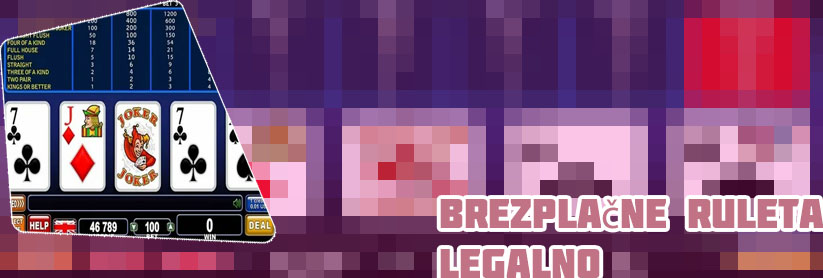 Brezplačne Poker avtomati legalno