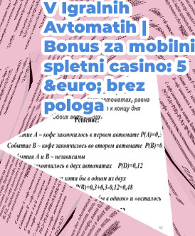 Igralni avtomati za 5€ za resničen denar